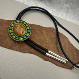 Marian Stone and Mohave Turquoise Bolo