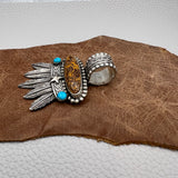 Feather pendant