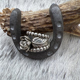 Size 6.5  Sterling Silver Wide Band Ring