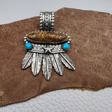 Feather pendant