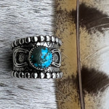 Size 9.75 Sterling Silver Wide Band Ring