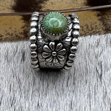 Size 9.75 Sterling Silver Wide Band Ring