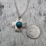 Tiny Fat cross Necklace