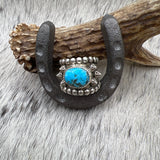 Size 7.5 Sterling Silver Wide Band Ring