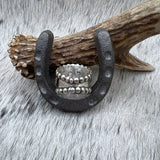 Size 6.5  Sterling Silver Wide Band Ring