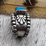 Size 11 Sterling Silver Wide Band Ring