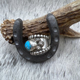 Size 7.5 Sterling Silver Wide Band Ring