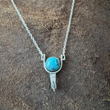 Turquoise Spur necklace