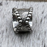 Size 8.5 Sterling Silver Wide Band Ring