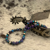 Mohave Kingman Turquoises necklace