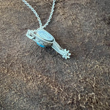 Turquoise Spur necklace
