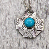 Tiny Fat cross Necklace