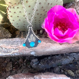 Western feather necklace