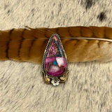 Purple Dalia kingman Turquoise