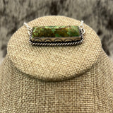 Green Mountain Turquoise Bar necklace