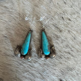 Baja turquoise earring