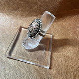 Beautiful Unakite Jasper Sterling Silver Ring