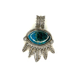 Beautiful Sterling Silver Feather Pendant