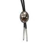 Wild horse Sterling Silver bolo tie