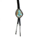 Kingman Turquoise Sterling Silver bolo tie