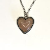 Rose Quartz Heart Necklace