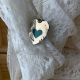 Bridewell Sterling Silver Heart necklace