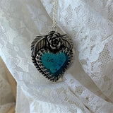 Bridewell Sterling Silver Heart necklace