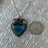 Bridewell Sterling Silver Heart necklace