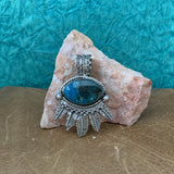 Beautiful Sterling Silver Feather Pendant