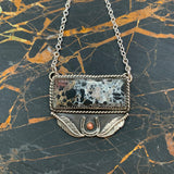 Lucky Bar Iron Buffalo necklace