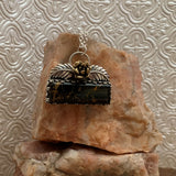 Beautiful Iron Buffalo Bar necklace