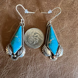 Kingman turquoise earring
