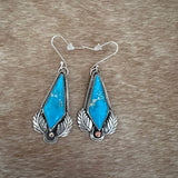 Kingman turquoise earring