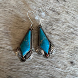 Kingman turquoise earring