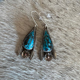 Kingman turquoise earring