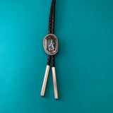 Stunning Turquoise Sterling Silver bolo tie