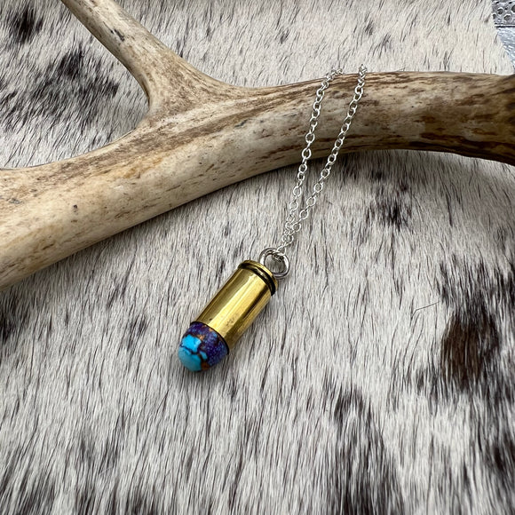 9MM Luger Bullet casing Necklace