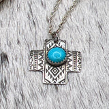 Tiny Fat cross Necklace