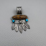 Feather pendant