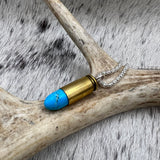 9MM Luger Bullet casing Necklace