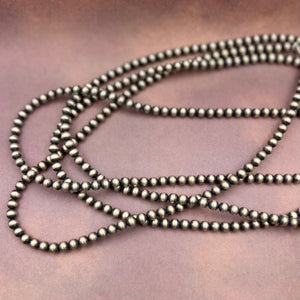 6 MM Sterling Silver Cowgirl Pearls 20 inches