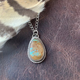 Beautiful #8 Turquoise Sterling Silver Necklace