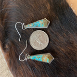 #8 Turquoise Sterling Silver earrings