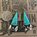 Baja Turquoise hooked earrings