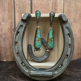 Royston Turquoise Sterling Silver post earring