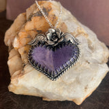 Victoria heart Sterling Silver Necklace