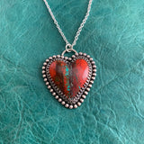 Sonora Sunrise heart Sterling Silver Necklace