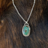 Turquoise Sterling Silver Necklace