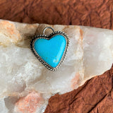 Kingsman Turquoise heart pendant