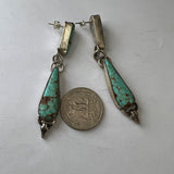 Turquoise Sterling Silver post earring